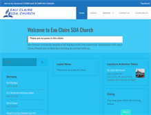 Tablet Screenshot of eauclairesda.com